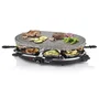 Princess Parrilla Stone 8 Oval & Raclette 162720 1200W 43x30cm